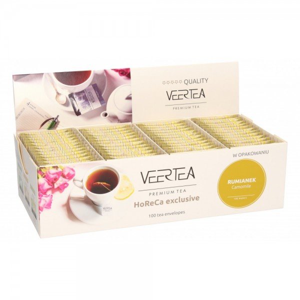 VEERTEA Ziołowa herbata Veertea Camomile 100x1,5g 5907637985081