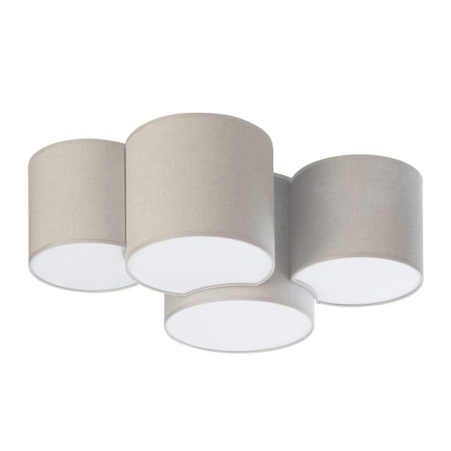 TK Lighting Lampa sufitowa/plafon Mona Nature 4pł | Wysyłka za 0 zł 6592