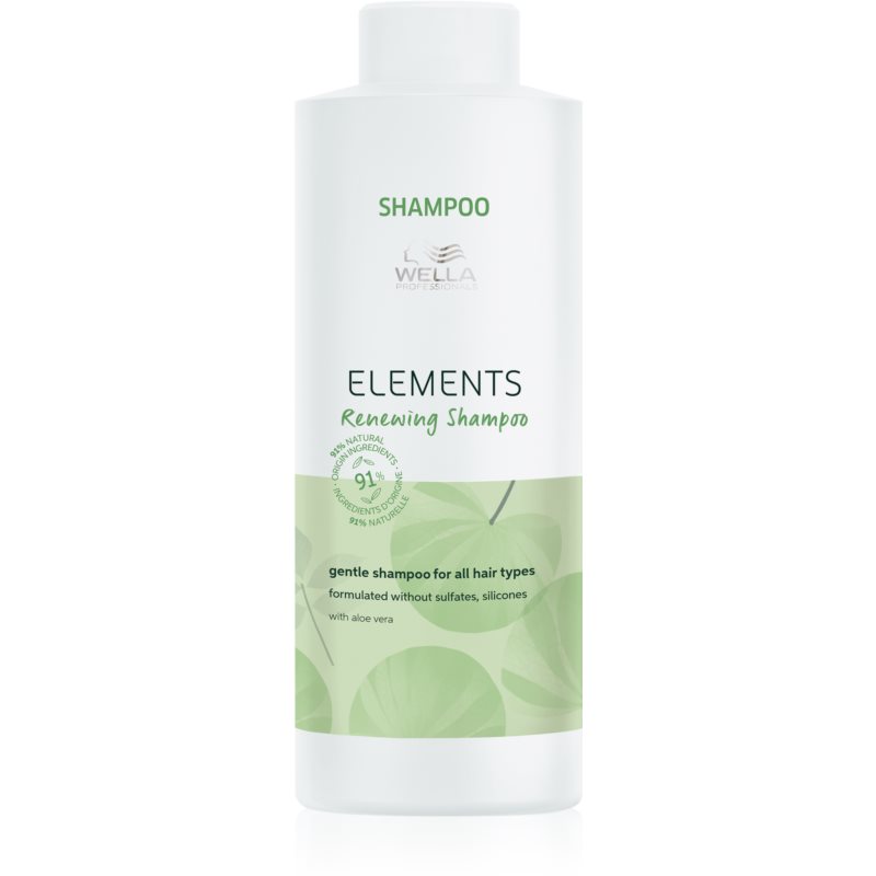 Wella Professionals Professionals Elements szampon odbudowujący włosy do nabłyszczania i zmiękczania włosów 1000 ml