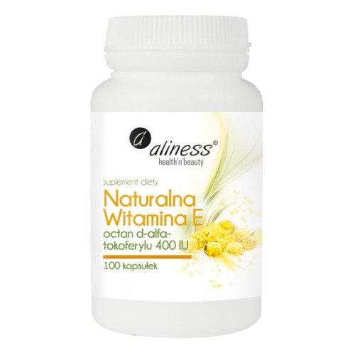 MEDICALINE Aliness Naturalna Witamina E x 100 kaps