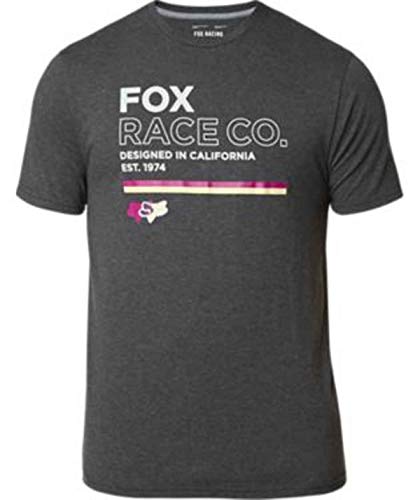 Fox koszulka Analog Ss Tech Tee Heather Black 243) rozmiar XL