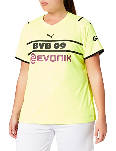 PUMA PUMA Damska koszulka BVB Cup Shirt replika W W/sponsora koszulka Safety Yellow-puma Black L 931458