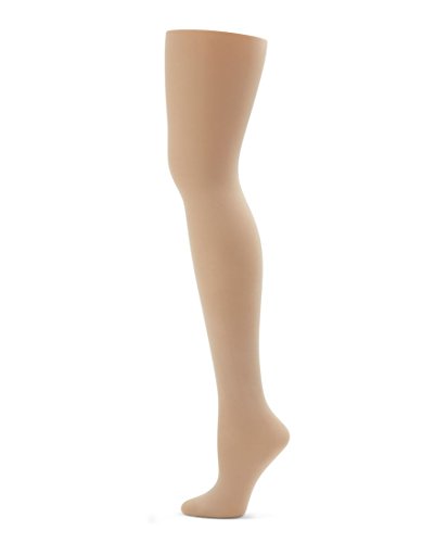 Capezio Capezio Damskie ultra miękkie obcisłe ze stopą z własnymi dzianinowymi rajstopami w talii (opakowanie 3 szt.) CIELISTY L-XL 1915