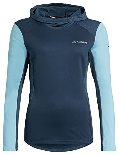 Vaude Damska koszulka damska Qimsa Ls niebieski Dark Sea 42 42161