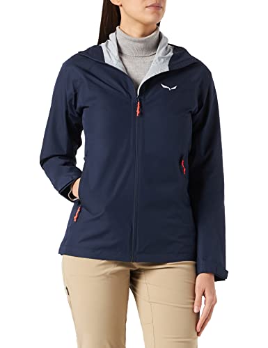Salewa Puez Aqua 3 Powertex Kurtka Kobiety, niebieski IT 52 | EU 46 2021 Kurtki przeciwdeszczowe 00-0000024546-3960-52/46