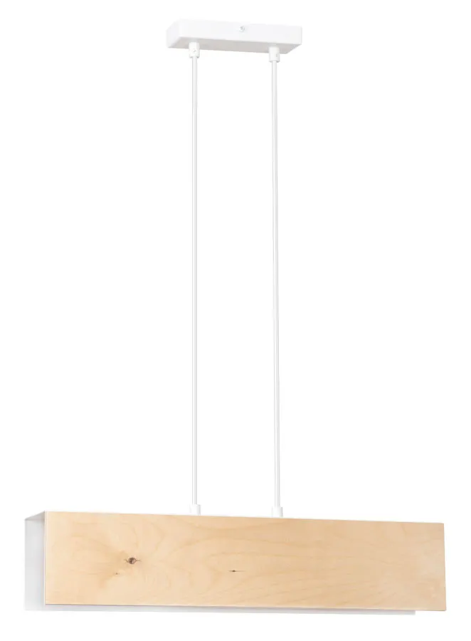 Biała wisząca lampa nad stół - D003 W9-G35