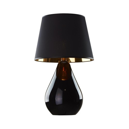 TK Lighting Lampka nocna szklana Lacrima Black Wysyłka za 0 zł 5454