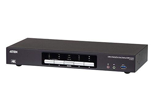 Aten CS1944DP KVM Audio USB Switch 4 x KVM Audio 4 Local Users Desktop CS1944DP