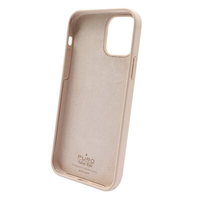 PURO ICON Anti-Microbial Cover - Etui iPhone 12 Pro Max z ochroną antybakteryjną (różowy)