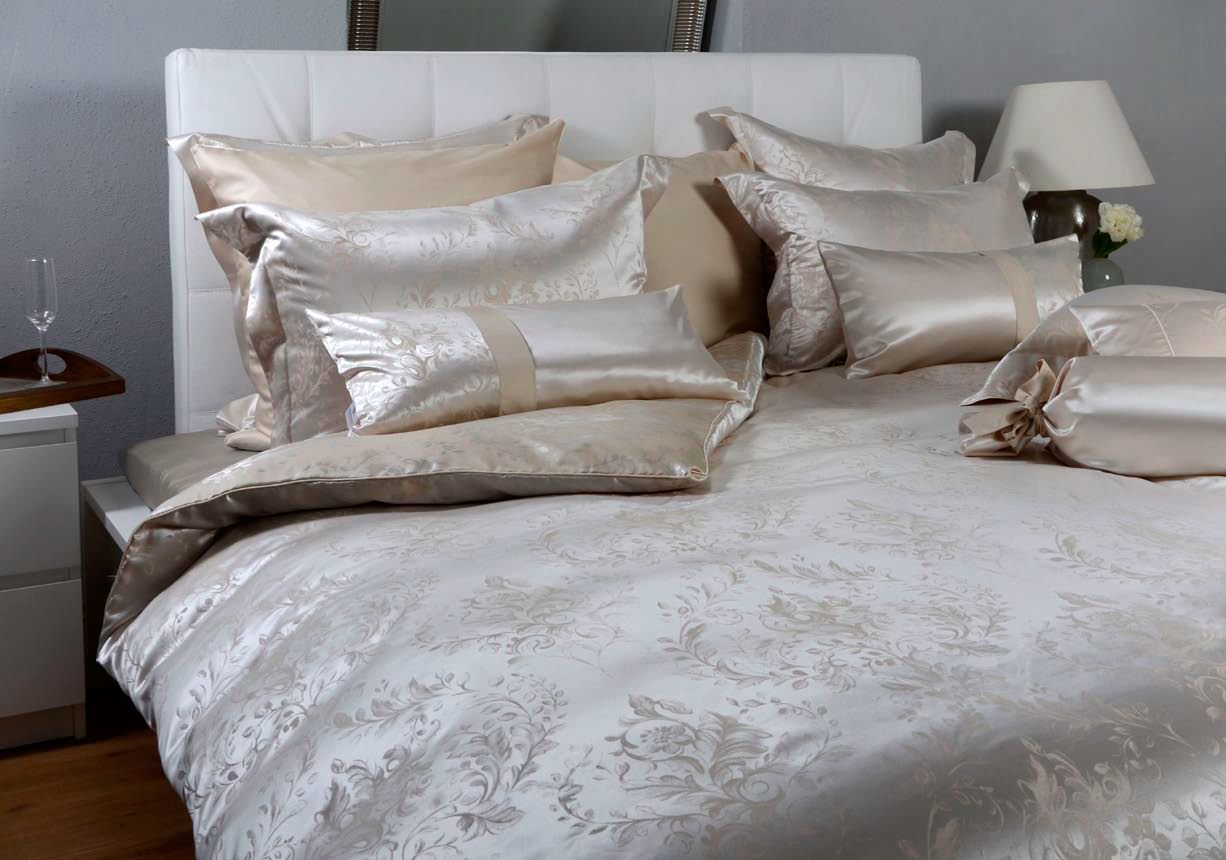 Seidenweber Prześcieradło jedwabne ze ściągaczem Heritage Tussah Basic