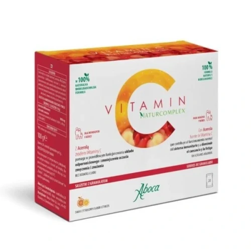 Aboca Witamina C Naturcomplex 20 sasz. 100 g TT002007