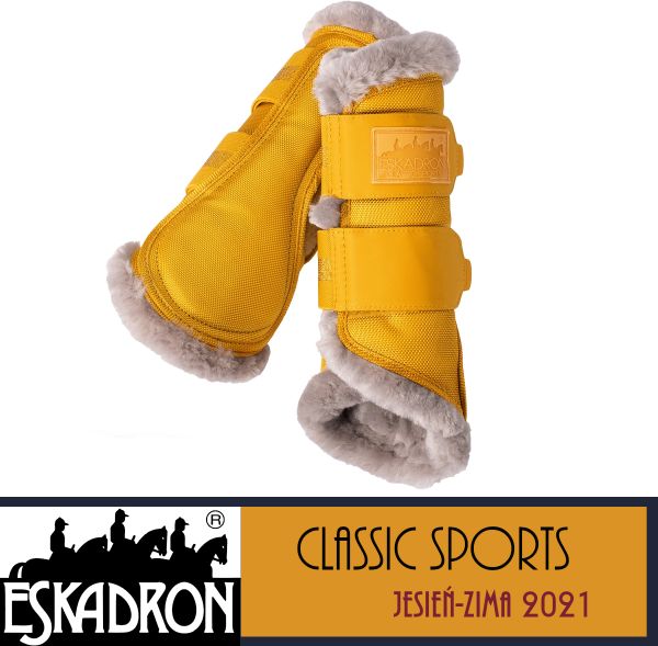 Eskadron Ochraniacze FAUXFUR Classic Sports A/W 21 - - vintage gold