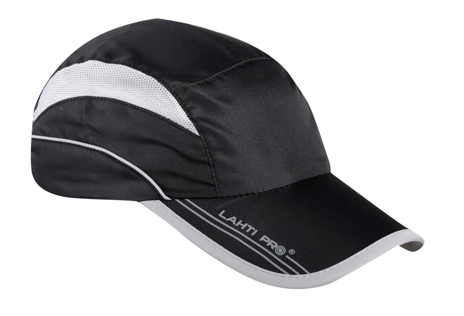 Czapka z daszkiem sportowa czarna, lahti