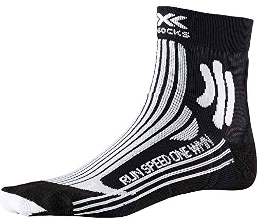 X-socks damskie skarpety Run Speed One, opal czarny/arktyczny biały, rozmiar: 39-40 XS-RS12S19W