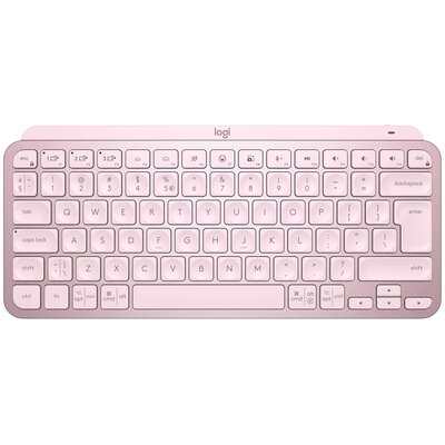 Logitech Klawiatura MX Keys Mini Różowy