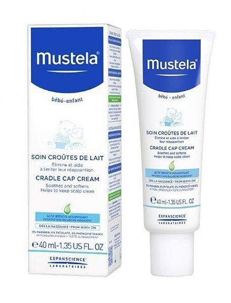 EXPANSCIENCE Mustela krem na ciemieniuchę 40 ml | DARMOWA DOSTAWA OD 149 PLN!