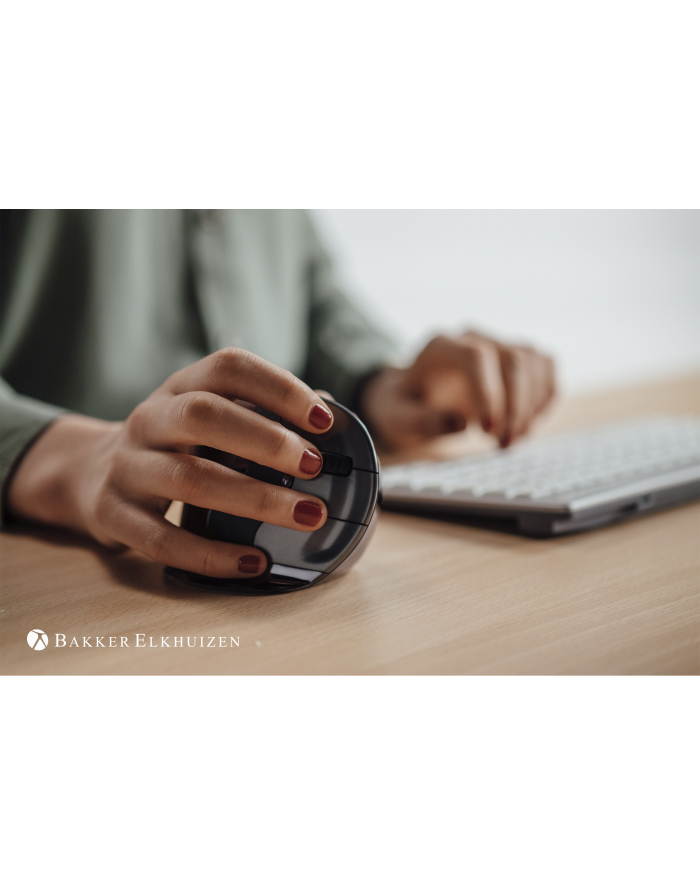 Evoluent VerticalMouse D black / silver, medium, RH (BNEEVRD)