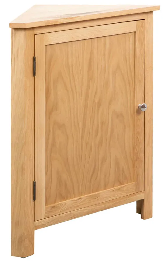 Dębowa szafka narożna do salonu T2-F68