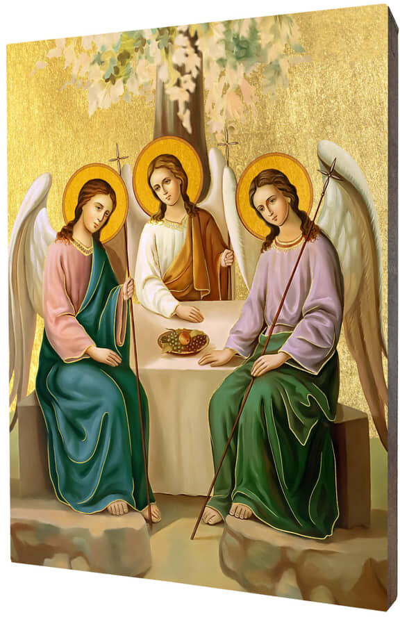 Art christiana Ikona z Trójcą Świętą według Rublowa ACHI133