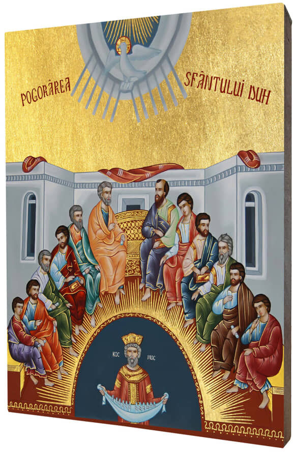 Art christiana Ikona religijna Zesłanie Ducha Świętego ACHI135