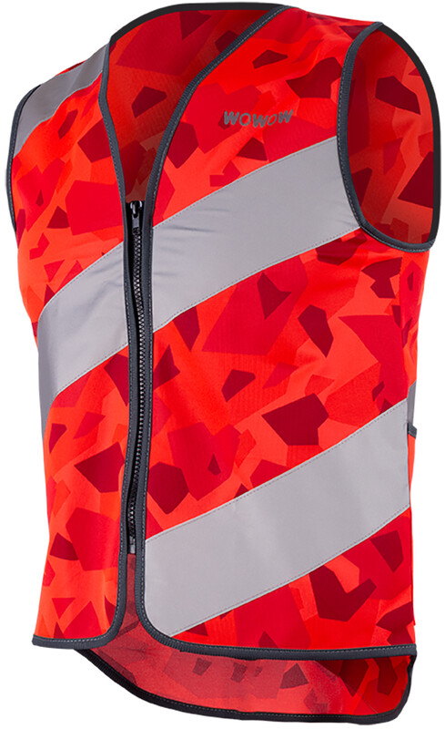 Wowow Wowow Roadie Rysy Safety Vest, czerwony M 2021 Opaski odblaskowe 011892