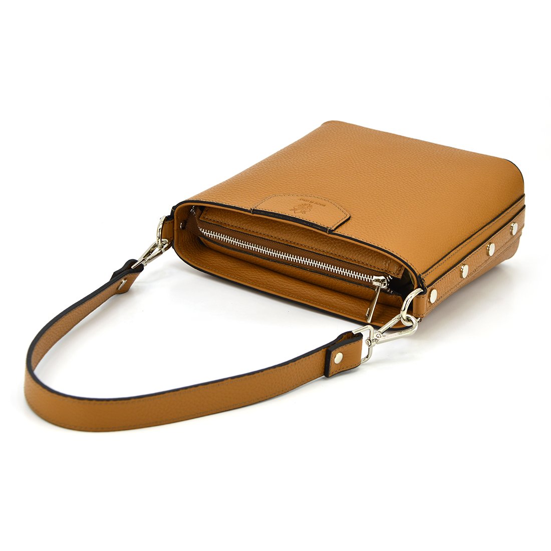 Vera Pelle Torebka skórzana vp930c camel