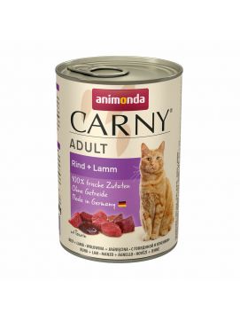 Animonda Carny Adult Cat smak: wołowina i jagnięcina 400g