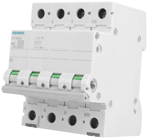 Фото - Автоматичний вимикач Siemens Rozłącznik modułowy 63A 3P+N 400V 5TL1663-0 