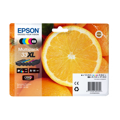 Epson Tusz Epson zestaw T33XL CMYK Claria 33XL C13T33574011