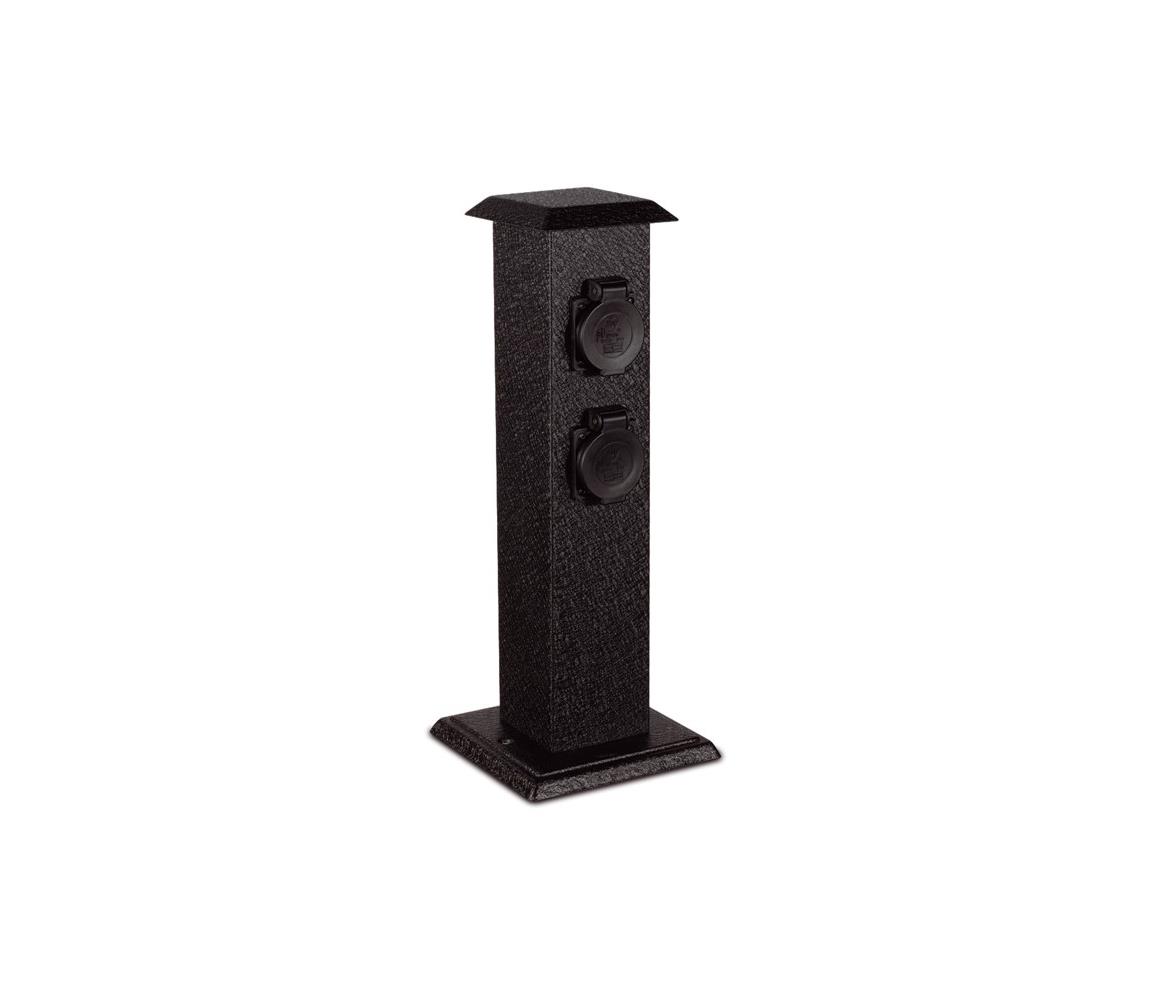Ecolite XSMM-204F - Zewnętrzny słupek zasilający 4Z IP44