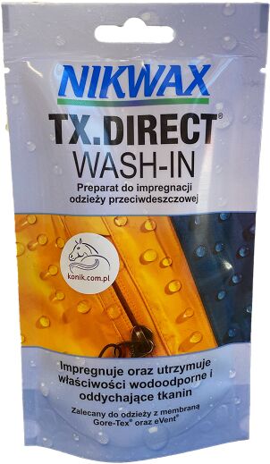 NIKWAX Impregnat do odzieży przeciwdeszczowej TX.Direct Wash-In 100ml