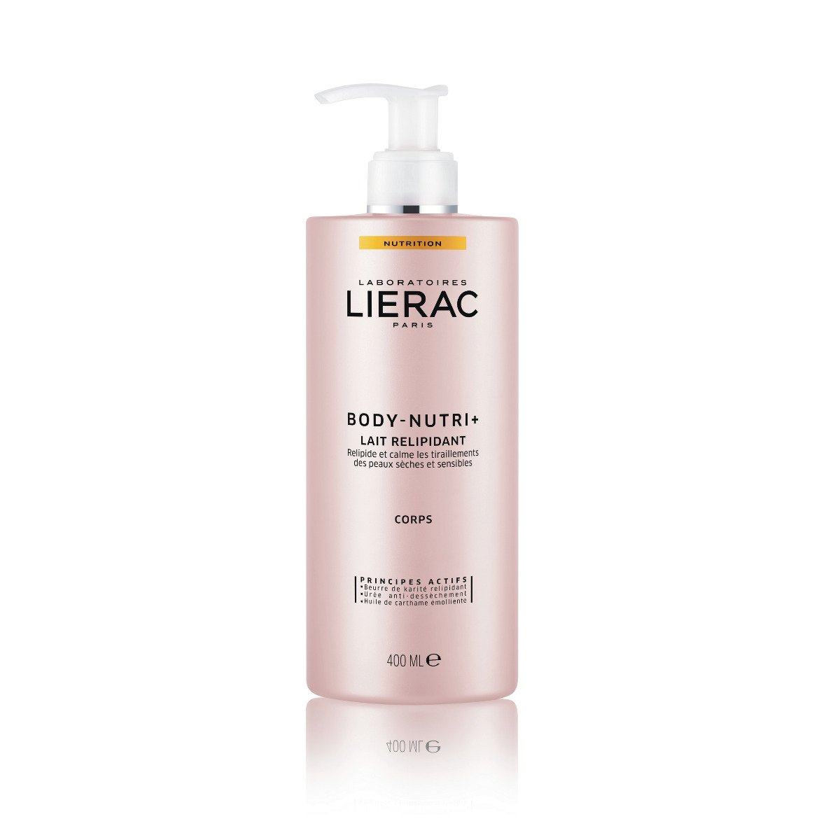 Lierac Body Nutri+ odżywcze mleczko do ciała 400 ml