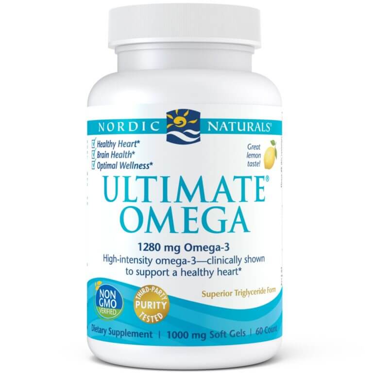 Ultimate Nordic Naturals Nordic Naturals Omega smak cytrynowy - 60 kapsułek