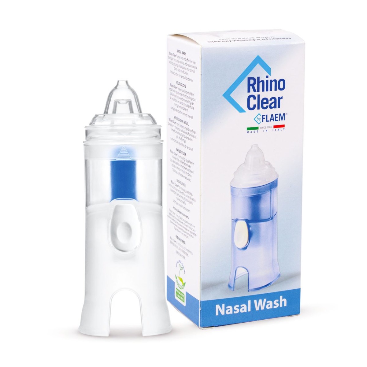 Flaem NUOVA NUOVA Nebulizator NUOVA Rhino Clear Niebieski 1 sztuka)