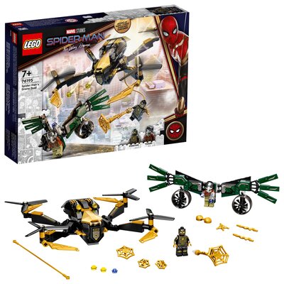 LEGO Spiderman Bojowy dron Spider-Mana 76195