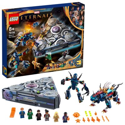 LEGO Marvel Eternals Domo powstaje 76156