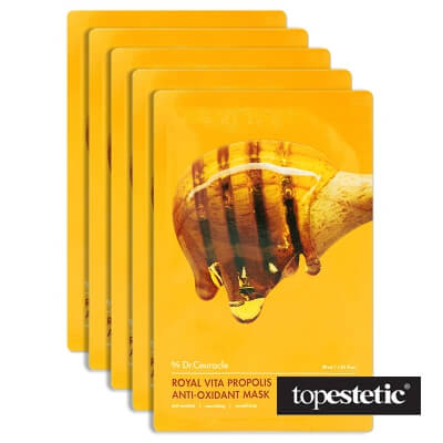 Dr Ceuracle Dr Ceuracle Vita Propolis Antioxidant Mask 5 pack Intensywnie odżywcza maseczka w płachcie na bazie propolisu, witaminy C i mleczka pszczelego 30 ml/5 szt.