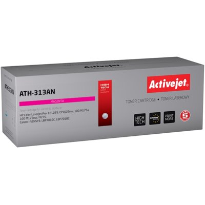 Toner ACTIVEJET ATH-313AN, purpurowy, 1000 str., 126A CE313A