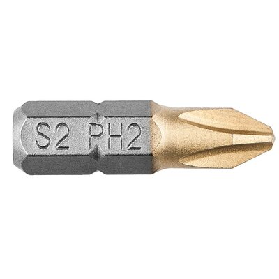 Graphite Końcówka wkrętakowa PH2 25mm 1/4" 2szt. - 57H961