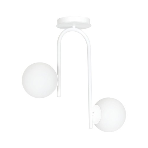 Emibig Kalf lampa wisząca 2-punktowa biała 1031/2