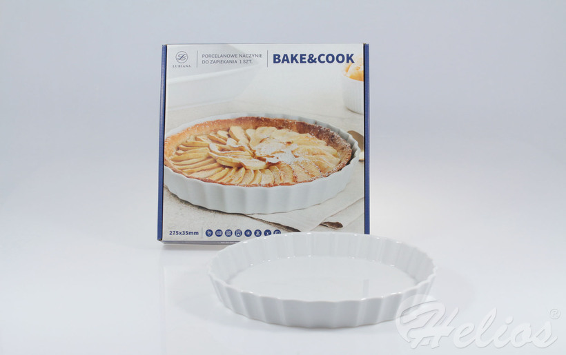 Lubiana Bake&Cook Naczynie ryflowane do zapiekania 275 LU1646BC)