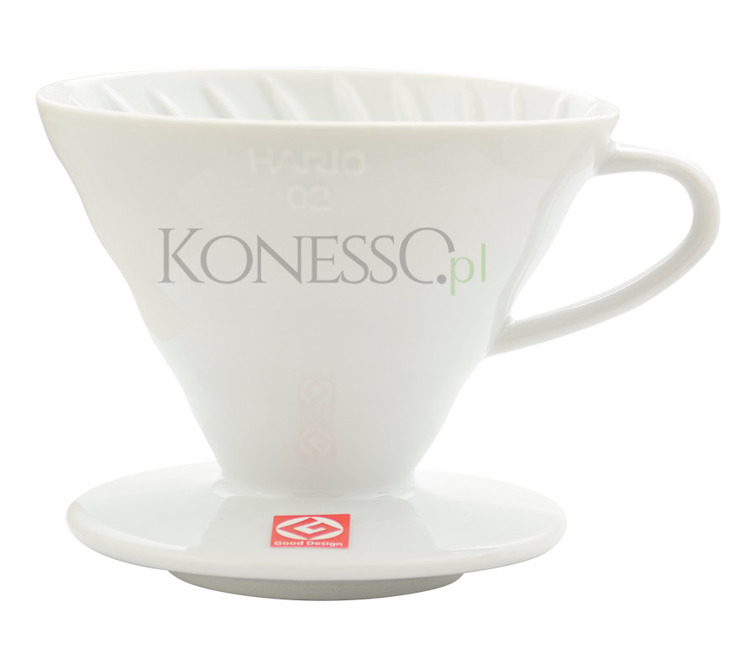 Hario Ceramiczny Drip V60-02 - BIAŁY