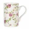 Clayre & Eef Porcelanowe Kubki w Piwonie ROMU