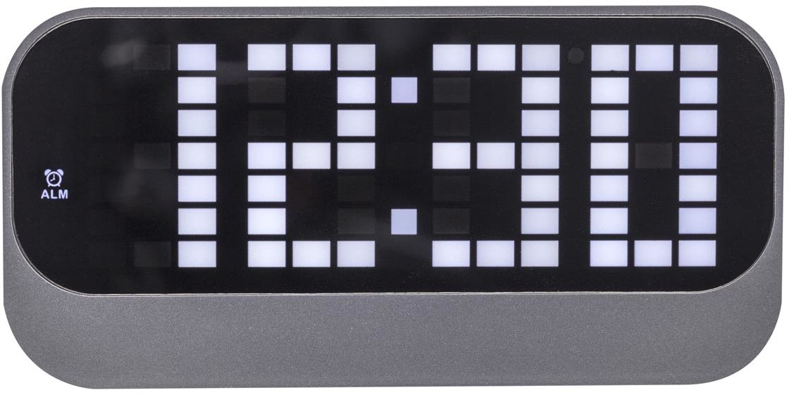 Nextime Zegar LED, budzik (czarny) Loud Alarm