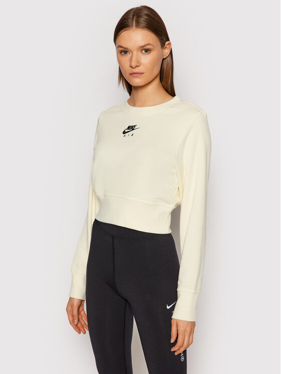 Nike Bluza Crew Air DC5296 Żółty Standard Fit