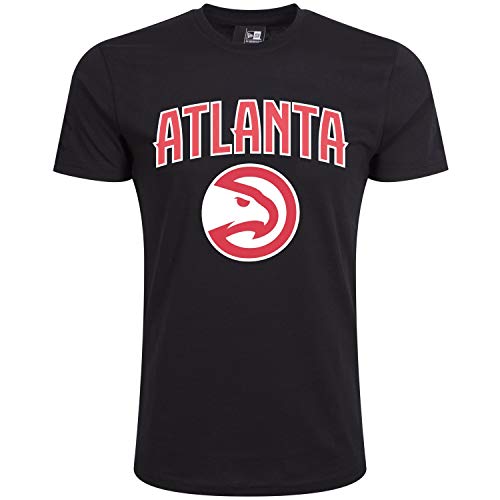 New Era New Era męska koszulka Atlanta Hawks czarny czarny X-S 11546158