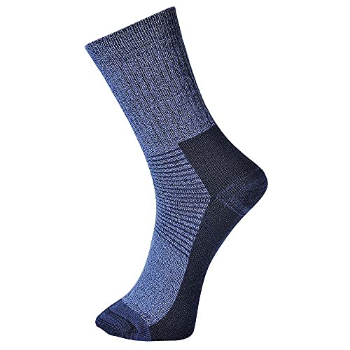 Portwest Portwest SK11 Skarpety Thermal, Niebieski, Regularny, Rozmiar 39-43 SK11BLU39-43