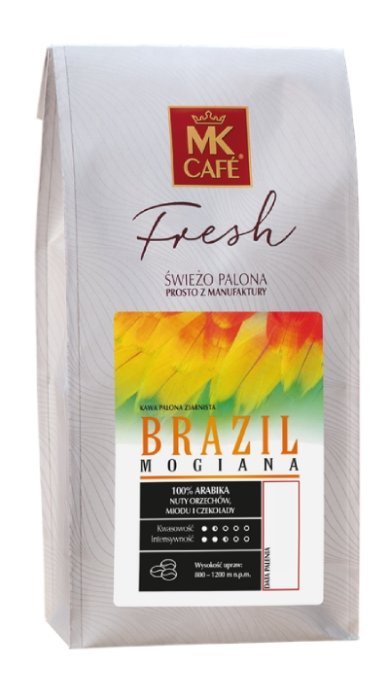 MK Cafe Kawa ziarnista Fresh Brazil Mogiana 1kg 8988-uniw