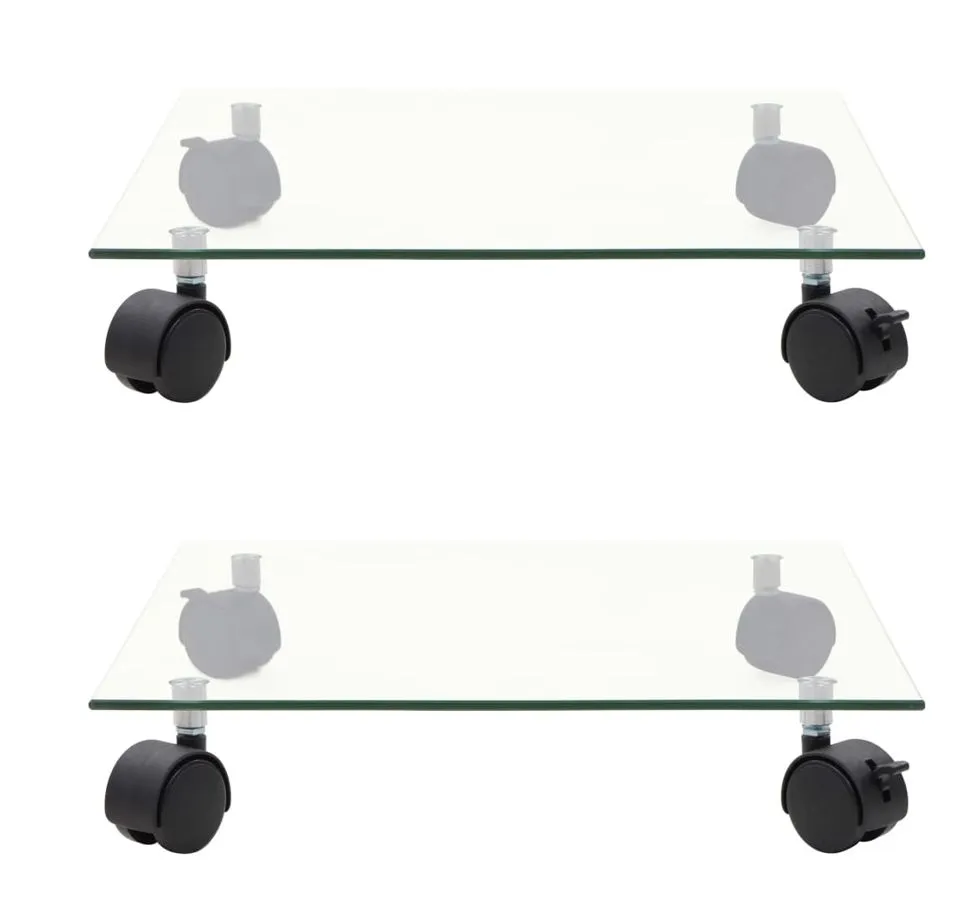 Komplet szklanych stojaków na kwiaty G7-M01