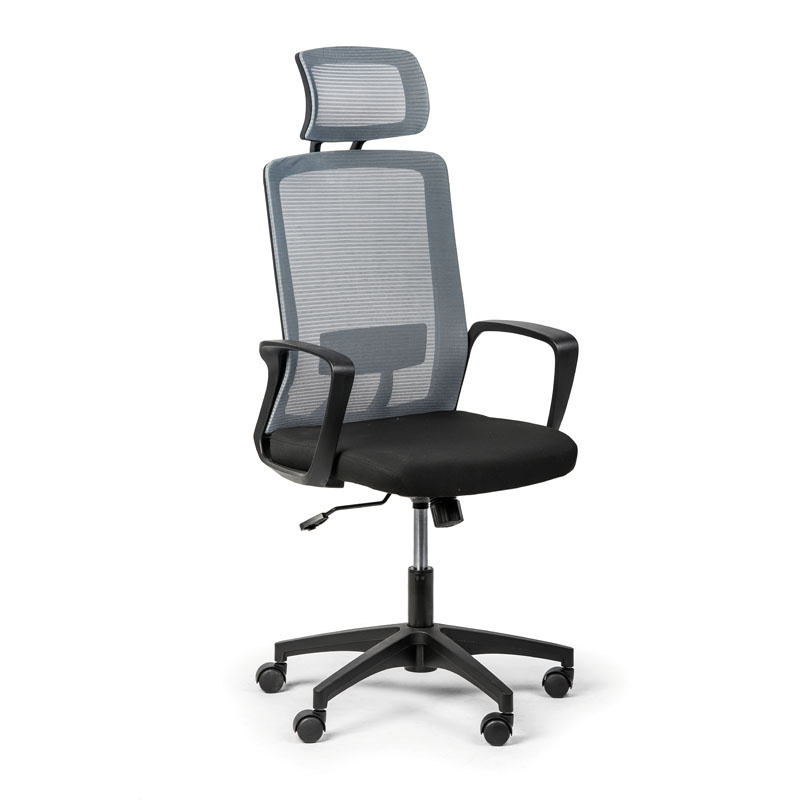 B2B Partner Krzesło biurowe Base plus, szary 415070